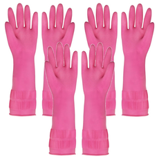 OP 3D止滑手套, 粉紅色, M(36 x 9cm), 3雙
