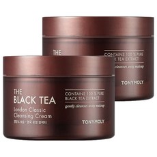 TONYMOLY The Black Tea經典倫敦紅茶卸妝霜, 200ml, 2罐