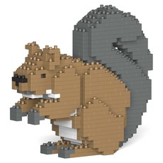 JEKCA 松鼠動物積木 S, 混合色, 1個