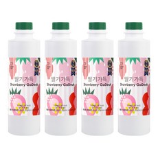 스위트컵 딸기가득 농축액, 1.2kg, 4개