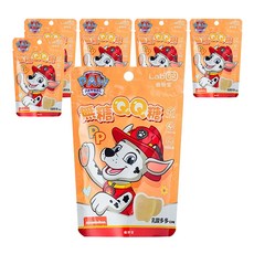 Lab52 齒妍堂 無糖QQ糖 汪汪隊聯名款 乳酸多多口味, 多多, 30g, 6包