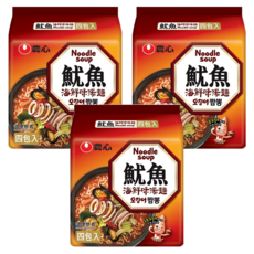 NONGSHIM 農心 魷魚海鮮味湯麵 124g, 12包