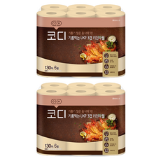 CODI UKP紙漿捲筒式3層廚房吸油紙巾 227*114mm, 130張, 12捲