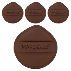 메이크힐 구름 팡팡 퍼프, 혼합색상, 4개