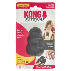 KONG 黑葫蘆玩具, 黑色, 1個