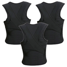 菁炭元素 可調式束腹護腰帶, 高彈力 纖細體態 360度雙層環形設計, L, 3個