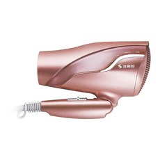 達新牌 光觸媒吹風機 FD-808 超水潤負離子 六段式雙開關 LED溫度顯示 專利光觸媒 銀離子抗菌 折疊式手柄, 玫瑰金