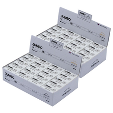 HWARANG JUMBO PP 迷你橡皮擦, 白色, 120個