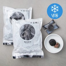 제주떡집 흑임자 오메기떡 (냉동), 40g, 10개입, 2개
