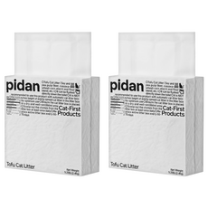 pidan 寵物貓砂 豆腐貓砂, 原味, 2.4kg, 2包
