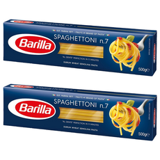 Barilla 百味來 義大利粗麵 n.7 烹煮時間11分鐘, 500g, 2盒