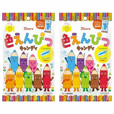 Kanro 甘樂 綜合水果風味鉛筆糖, 73.6g, 2袋