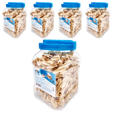 X Chew 愛可嚼 X型牛奶潔牙棒 S桶裝, 適合18周以上幼犬, 成犬以及老犬, 牛奶, 700g, 5罐