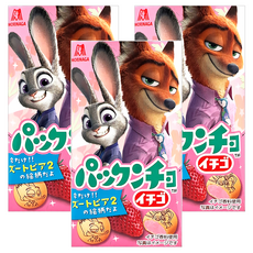 MORINAGA 森永 草莓味夾心餅, 3個, 41g
