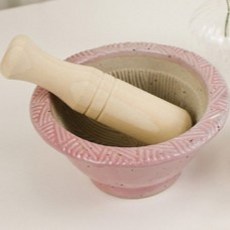 PARKSSISANGBANG 彩瓷迷你研缽 粉紅色, 1個