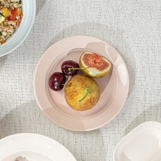 라세라미끄 르파레트 원형 접시, 로제핑크, 1개