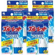 小林製藥 馬桶水箱用潔廁清潔劑-自動清潔、除臭芳香, 30g, 4個