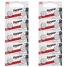 에너자이저 알카라인 A76 LR44 코인건전지, 10개입, 2개