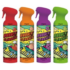 i.Ogam 泡泡洗澡慕斯組, 草莓/杏桃/葡萄/哈密瓜, 250ml, 4瓶