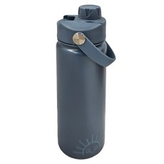 GRECH&CO 不鏽鋼直飲水壺, 食品級304不鏽鋼, 保溫保冷, 海霧藍, 540ml, 1個