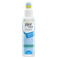 pjur med CLEAN spray 私密潔淨噴霧 無酒精配方, 100ml, 1瓶