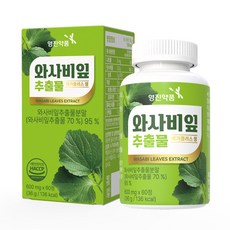 YUNGJIN PHARM 山葵葉萃取物 Mega Plus 錠 36g, 1個, 60錠