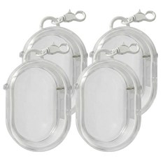 Reddot 紅點生活 數據線耳機公仔多用途收納包, 白色, 4個