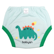 babyan 5層防水幼兒如廁訓練褲 - M-90尺寸 適合13-14公斤, 恐龍, 1件