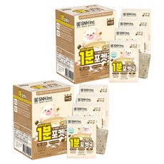BOBSNU 優雅 嬰幼兒用 1分鐘口袋湯 明太魚雞蛋湯 4入, 2個, 24g