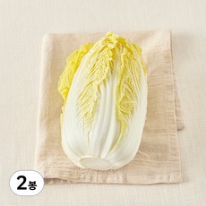 유기농 알배기배추, 400g, 1입, 2봉