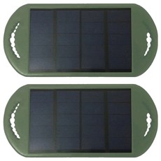 Camp365 無限便攜式太陽能發電機軍綠, 2個