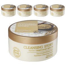 KWAILNARA 潔顏物語 營養滿分發芽玄米卸妝霜, 300ml, 5個