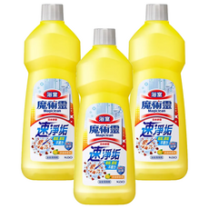 Kao 花王 Magiclean 魔術靈浴室清潔劑，輕巧瓶裝，舒適檸檬香, 500ml, 3瓶