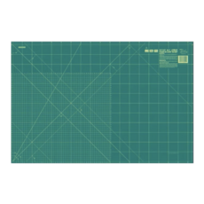 OLFA 專業裁布墊 90 x 60cm 精準耐用 適用於服裝拼布手工藝, 綠色