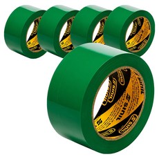 Sinil Tape 彩色封箱膠帶 48mm x 40m, 綠色, 5個