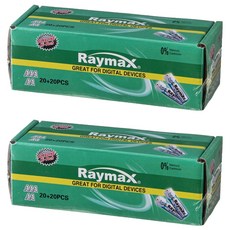 레이맥스 알카라인 건전지 AAA 20p + AA 20p, 40개입, 2세트