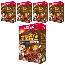 Kellogg's 家樂氏 可可米香麥片, 460g, 5盒