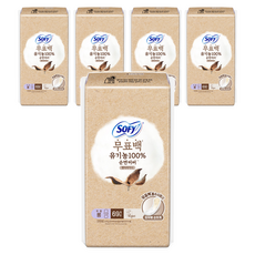 쏘피 유기농 팬티라이너, 롱, 69개입, 5개