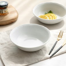 CESKY PORCELAN 深口小菜碗 14cm, 布拉格白, 2個