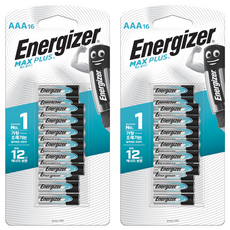 Energizer 勁量 Max Plus AAA 電池, 2個, 16入