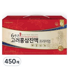 고려홍삼진흥원 6년근 고려홍삼진액 프리미엄, 50ml, 450개