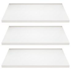 德利生活 磁吸窗台延伸收納架 免釘安裝 強力承重, 奶油白, 3個