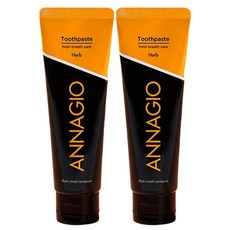 Annagio Geo Clean牙膏, 2個, 100g