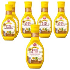 오뚜기 홀그레인머스타드, 280g, 6개