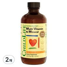 CHILDLIFE 多種維生素和礦物質芒果橙味, 237ml, 2瓶