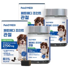 페토메디 강아지 영양제, 80정, 뼈/관절강화, 2개