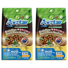 A star 潔牙配方無穀狗糧 250g, 鱈魚 + 鮭魚, 2袋