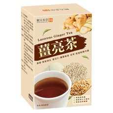 順天本草 薑亮茶, 24g, 1盒, 10包