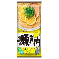 MARUTAI 丸太 瀨戶內檸檬豚骨風味拉麵 2人份 189g, 1包