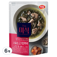 더미식 사골 소고기 미역국, 350g, 6개